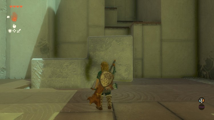 Как решить Jiosin Shrine Tears of the Kingdom Two Cubes Stairs To Chest