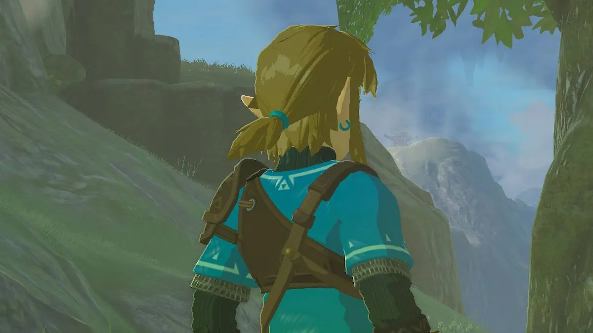 How To Tie Link's Hair In A Ponytail Tears Of The Kingdom