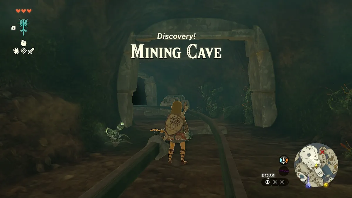 Mining Cave Discovery Tears Of The Kingdom
