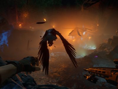 Redfall Bad Reviews Bird Fire