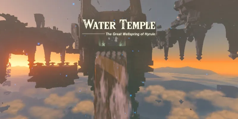 Tears Of The Kingdom How To Turn On All Four Faucets In Water Temple Totk