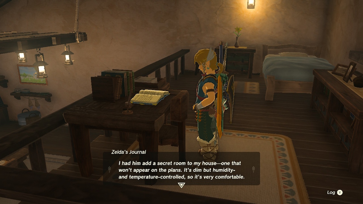 Tears Of The Kingdom Where To Find Zeldas Secret Room Links House