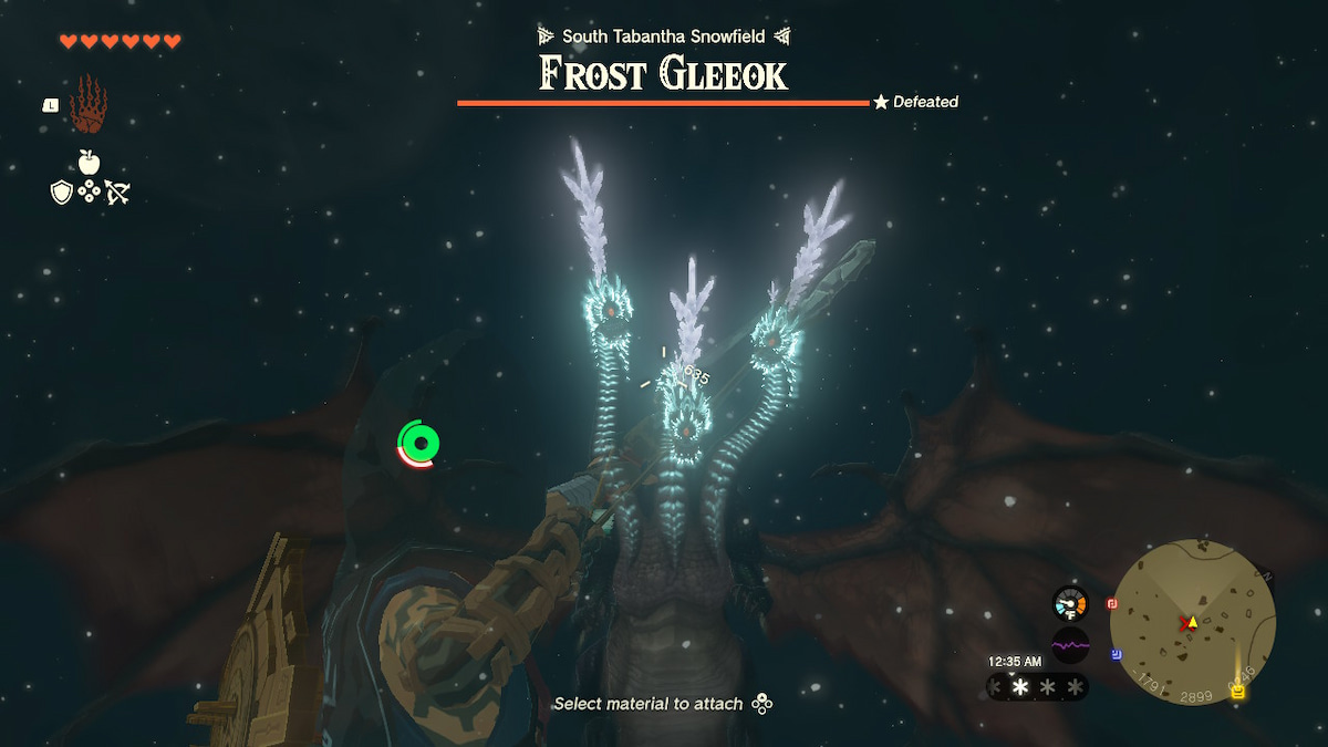 Tears Of The Kingdom Frost Gleeok Bullet Time