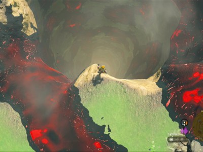 Totk Auto Build Standing At Chasm