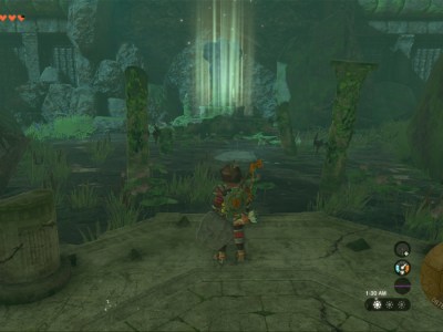 Totk Spring Of Courage Interior Goddess Statue