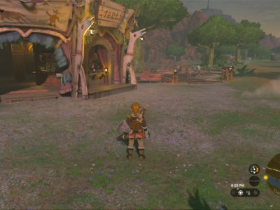 Totk Woodland Stable At Dusk