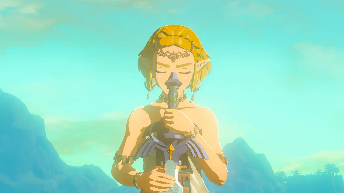 Can The Master Sword Break In Zelda Tears Of The Kingdom (totk) Zelda With Sword
