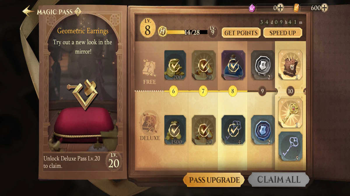Deluxe Magic Pass Harry Potter Magic Awakening