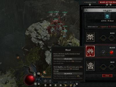 Diablo 4 Necromancer Golem