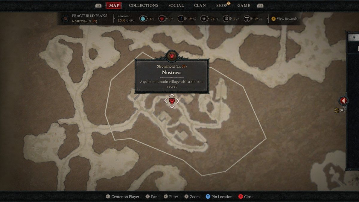 Как найти и разблокировать убежище культистов в Diablo 4, локация Nostrava