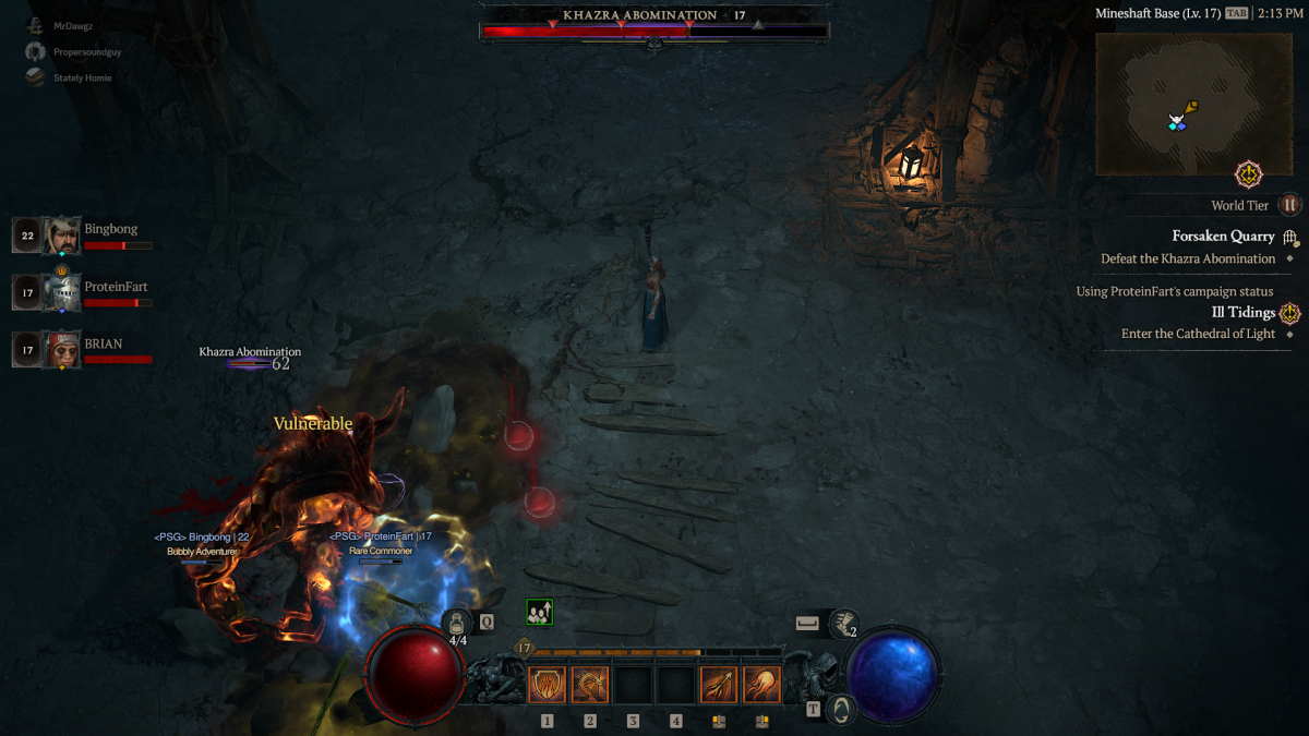 Invisible wall diablo 4