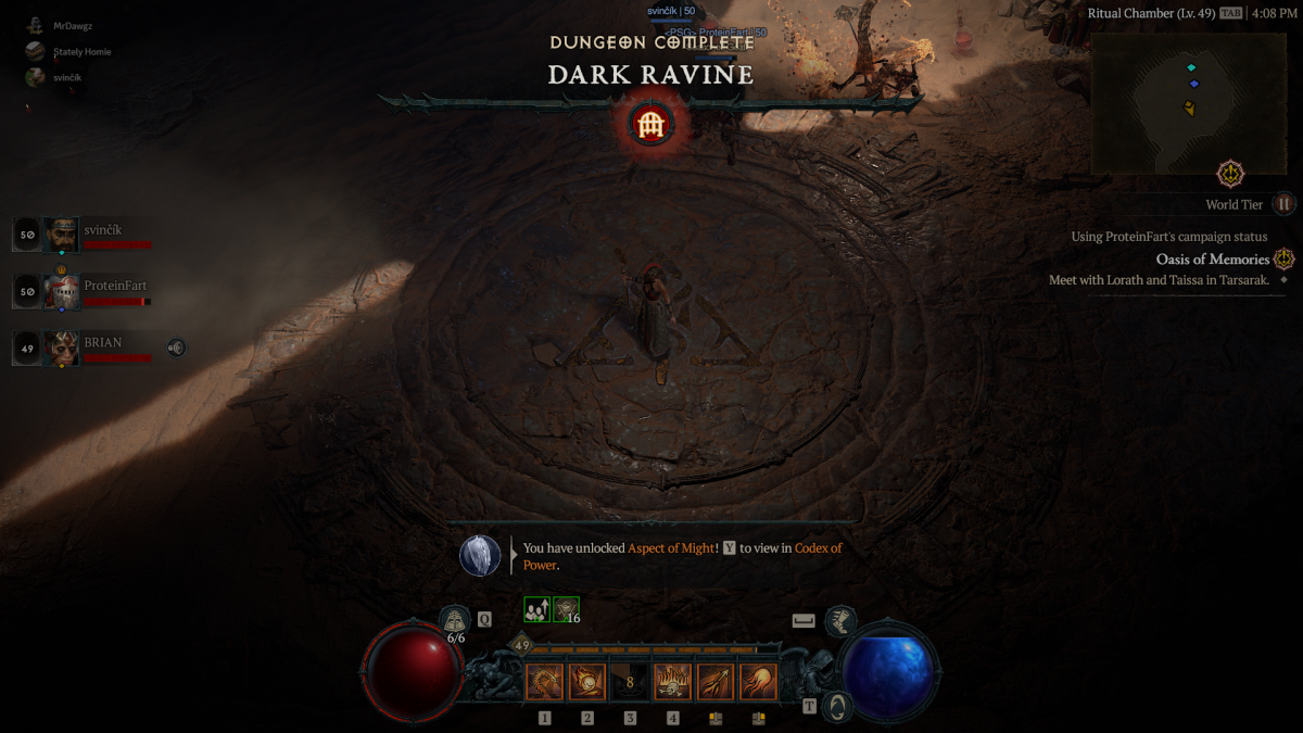 How to find the Dark Ravine dungeon in Diablo 4