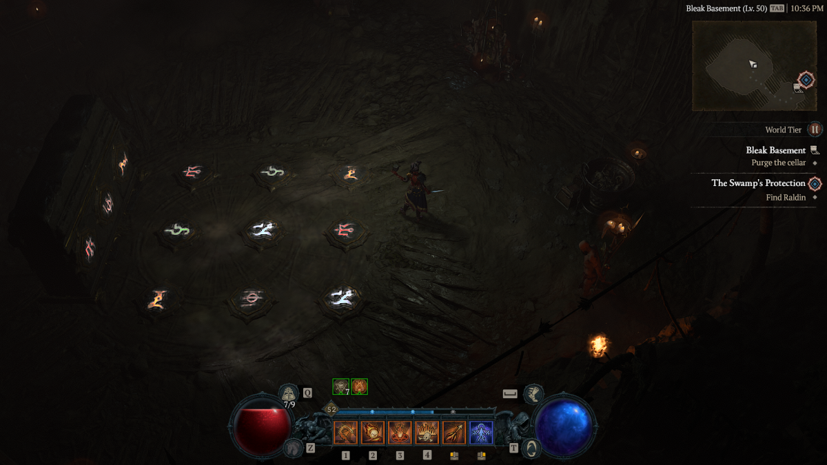 How to solve the Ancient Mines puzzle in Diablo 4