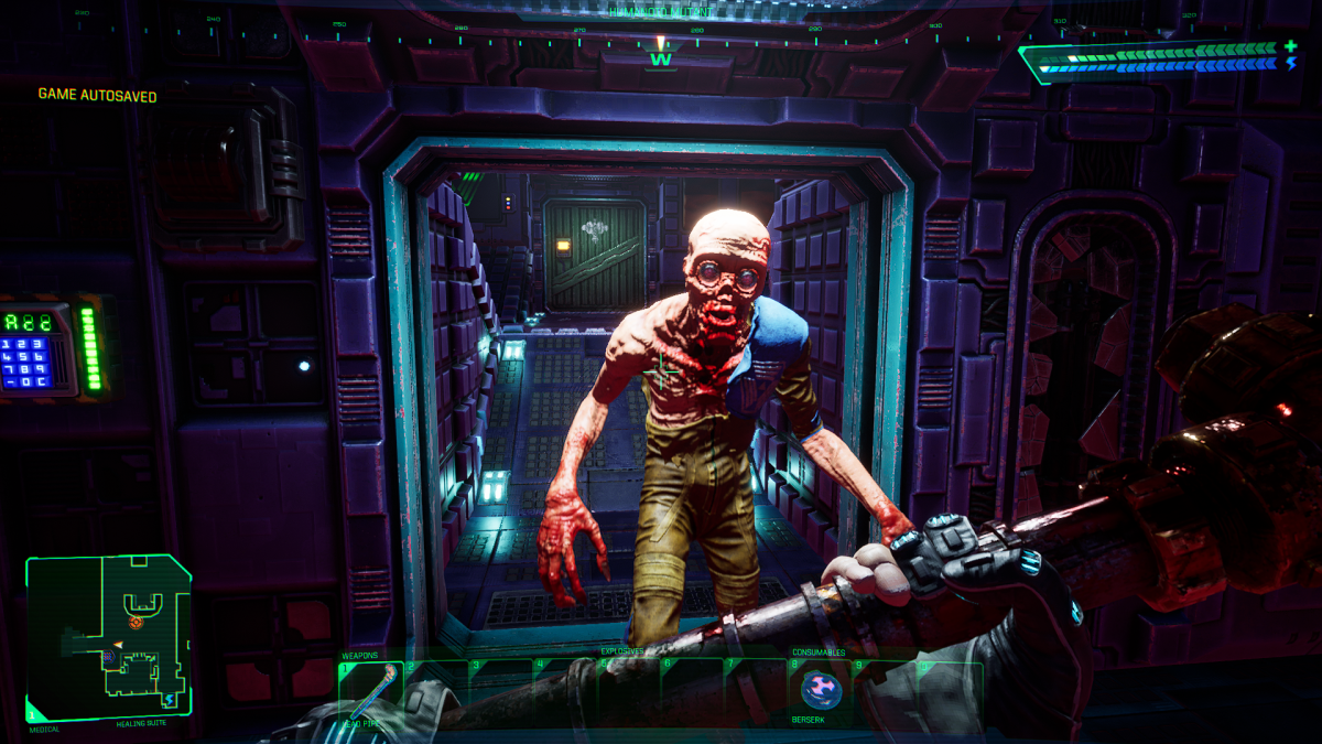 All difficulty settings in System Shock Remake
