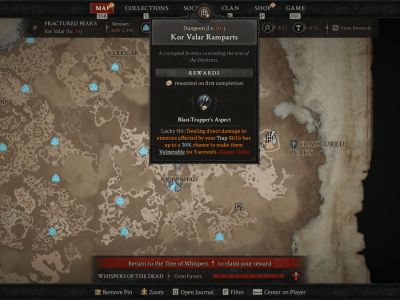 find blast-trappers aspect diablo 4