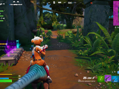 How to ride a raptor in Fortnite