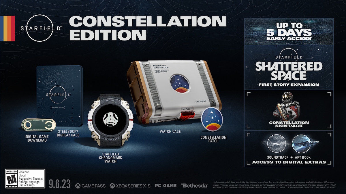 All Starfield Pre Order Bonuses Editions Explained Constellation