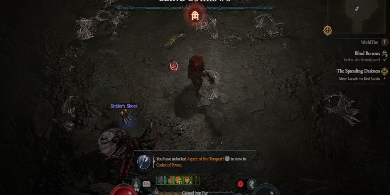 How to get the Aspect of Tempest in Diablo 4