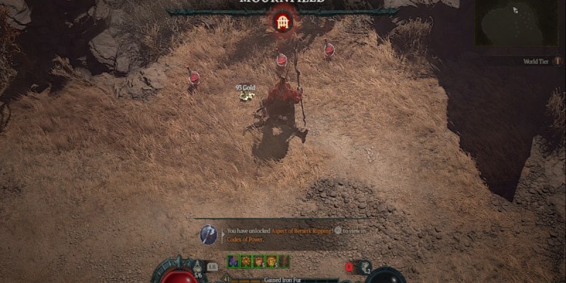 Where to find Aspect of Berserk Ripping in Diablo 4