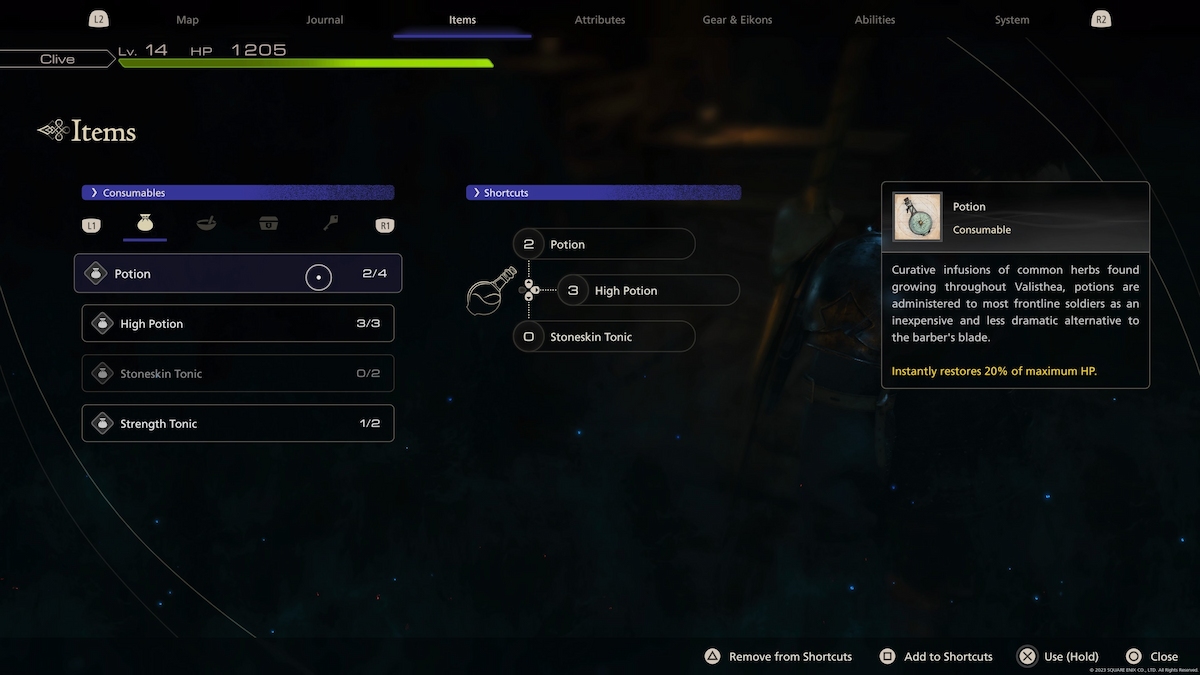 How to heal in Final Fantasy 16