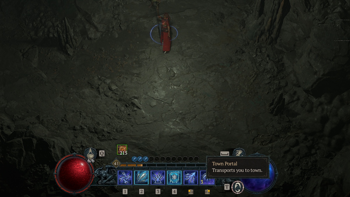 Как покинуть подземелья в Diablo 4 Town Portal