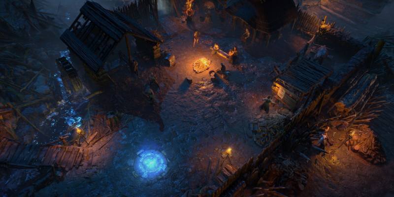 Path Of Exile 2 Trailer Huts Fire