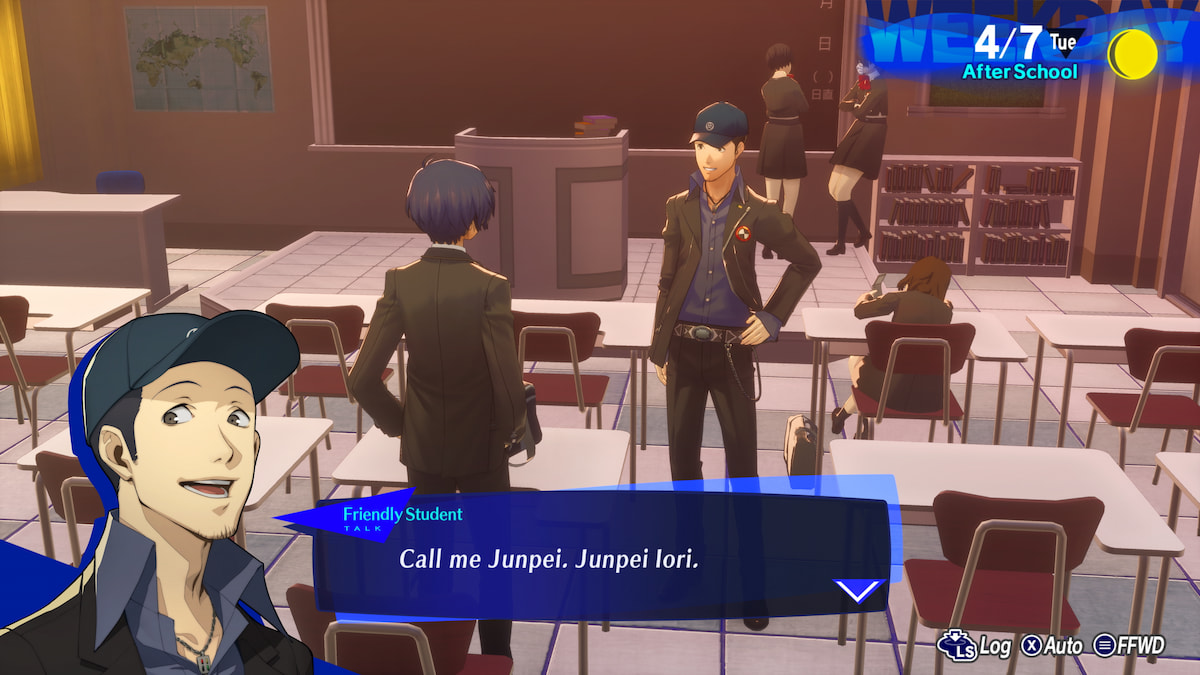 Persona 3 Reload Remake Junpei Iori