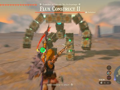 Tears Of The Kingdom Flux Construct Ii Bullet Time