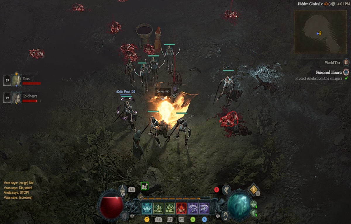 How to complete Poisoned Hearts quest in Diablo 4