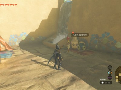 Totk Dalias Game In Market Square With Orb