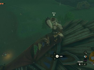 Totk Dueling Peaks Stable Penn On Top Of Tent