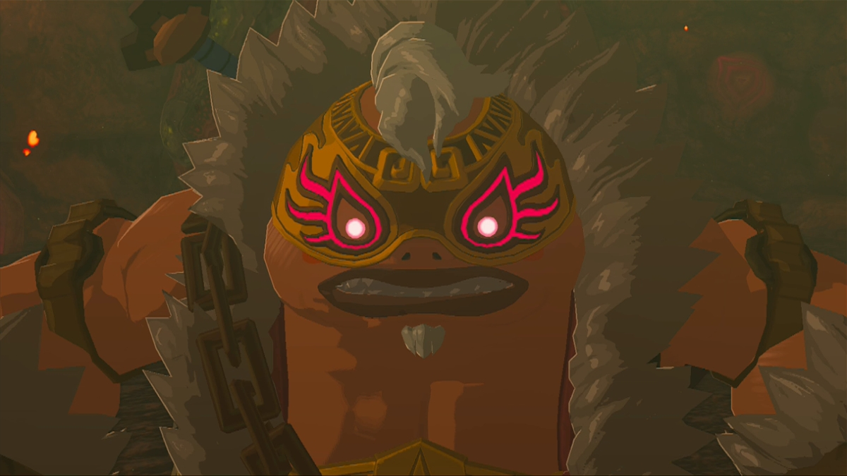 Totk How To Beat Yunobo Character Closeup With Mask