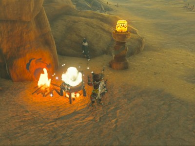 Totk Monster Soup Cooking At Canyon Stable