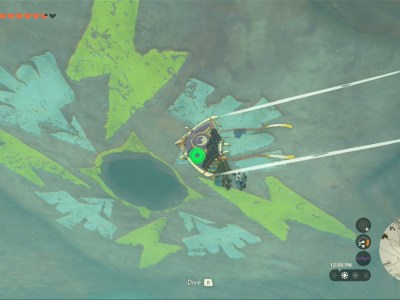 Totk Mystathis Shelf Cave Approach By Air Gerudo Summit East