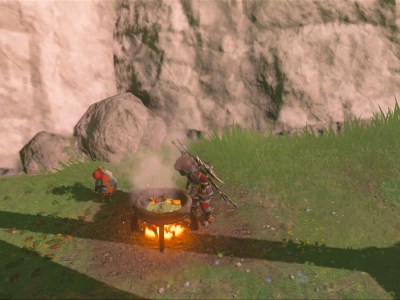 Totk Pizza Cooking In Hateno Village