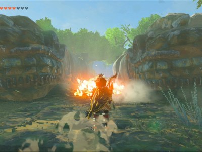 Totk The Corridor Between Two Dragons Vow Of Yunobo Blaze In Corridor