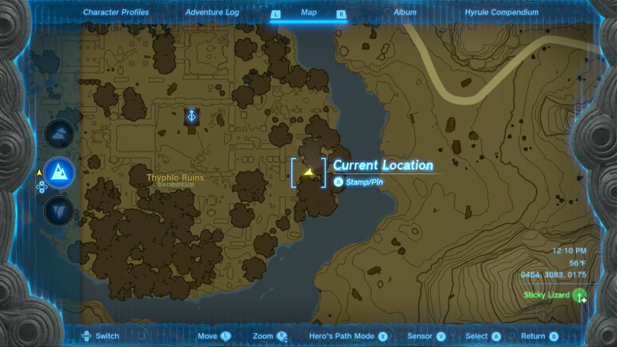 Totk The Long Dragon Tail Location Map