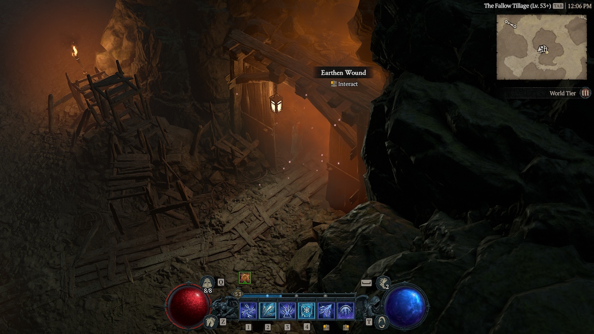 Where To Find Earthen Wound Dungeon In Diablo 4