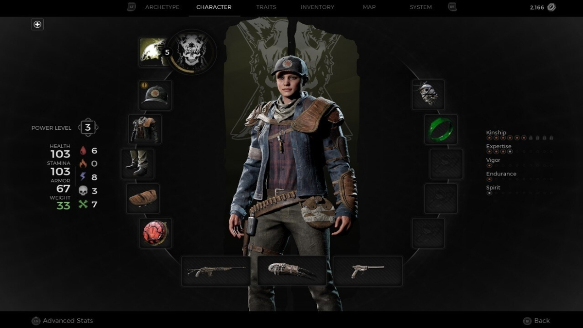 Character Screen In Remnant 2