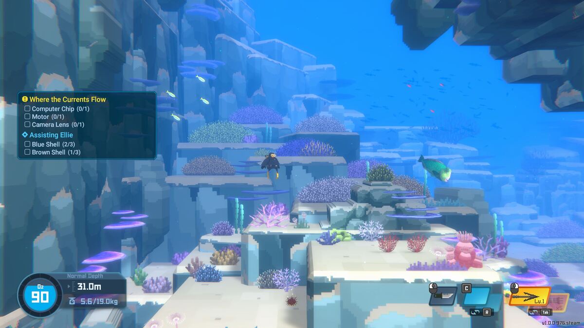 Dave The Diver Giant Trevally Fin Location