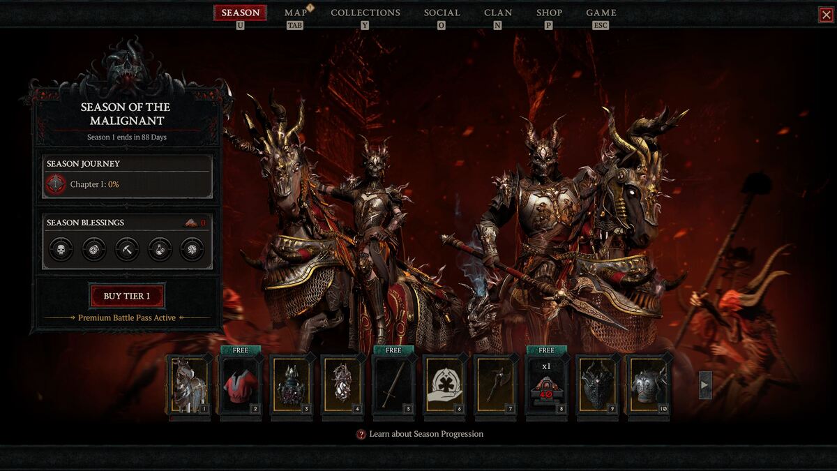 Diablo 4 Season 1 How To Level Up The Battle Pass