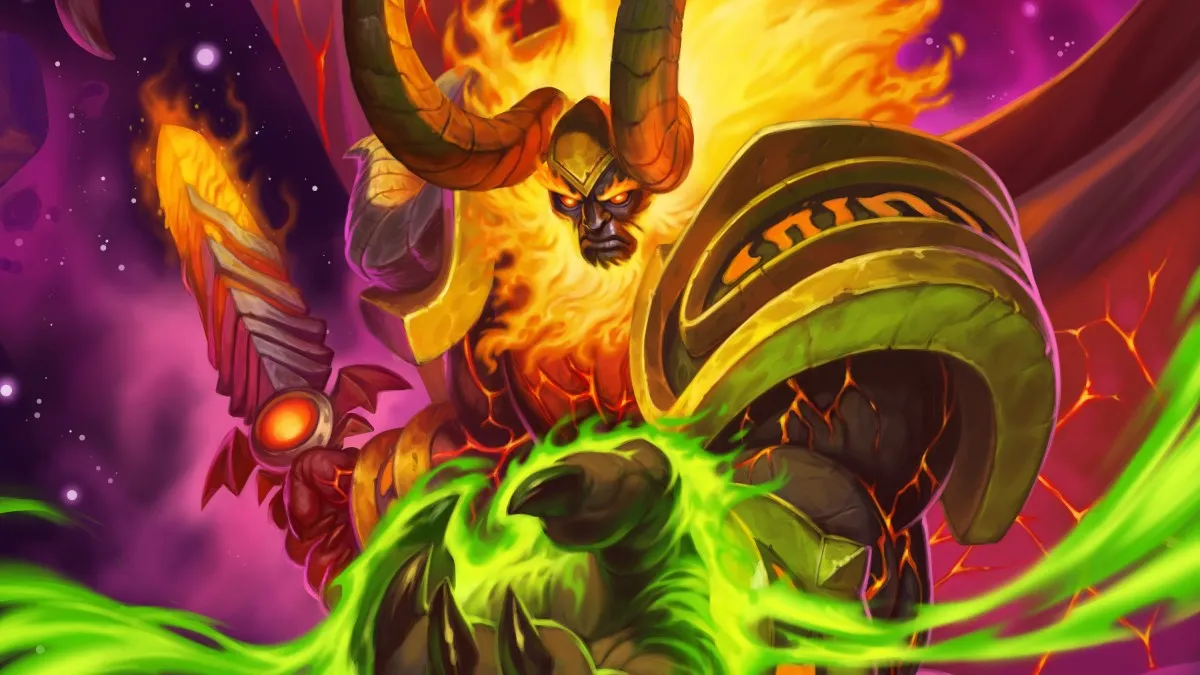 Hearthstone Titans Sargeras The Destroyer Reveal Featured Image