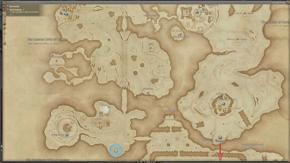 How to get all Blue Mage Spells in FFXIV 6.45 Long Tailed Armadillo Map