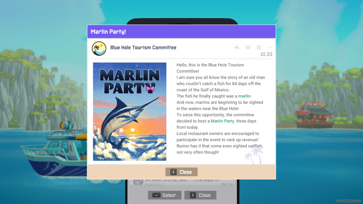 How to find and catch Marlin in Dave the Diver