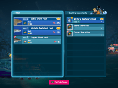 How to prepare for the Storm Shark Event in Dave the Diver