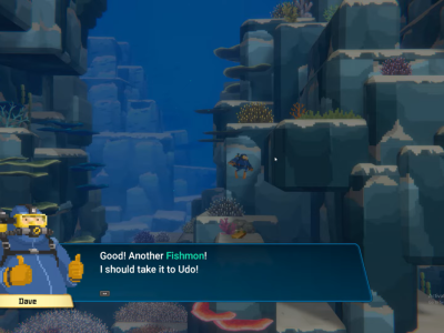 How to catch a Horned Parrotfish in Dave the Diver