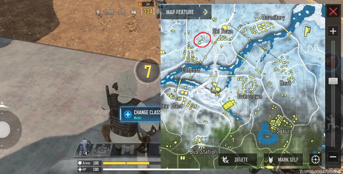 Cod Mobile Sword Location Highlighted(1)