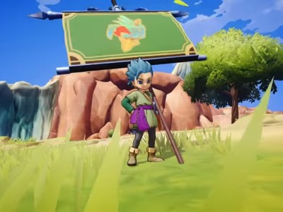 Dragon Quest Treasures Hero With Sign