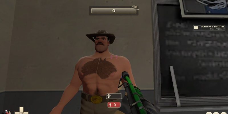 How to play as Saxton Hale in TF2