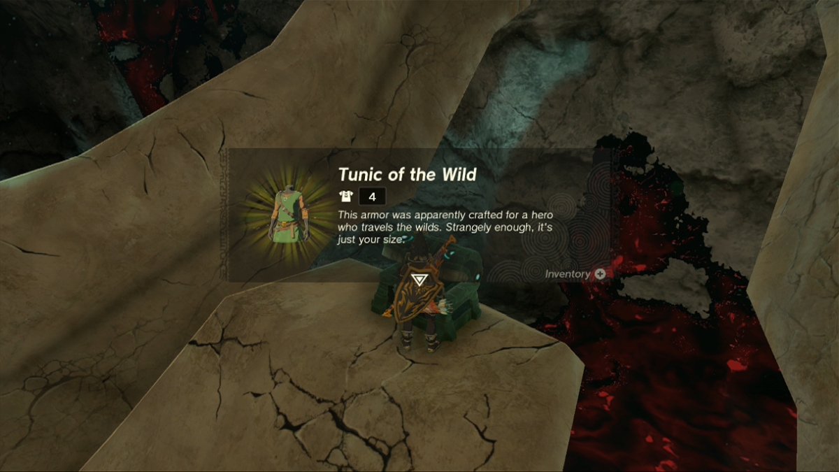 Totk Tunic Of The Wild Opening Treasure Chest